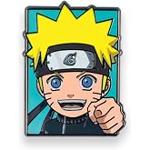 Ata-Boy Naruto Face 1" Full Color Enamel Pin
