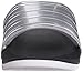adidas Women's Adilette SC, Core Black/Matte Silver/White, 9