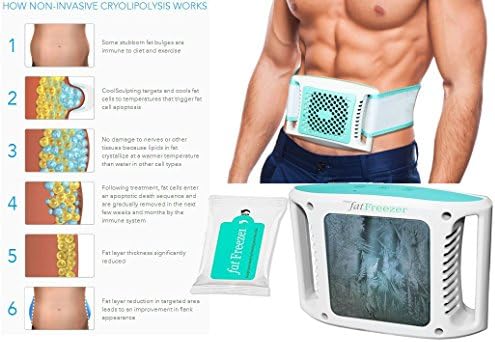 Monogram Inc Cool Freeze & Sculpting Fat Burning Body Sculpting System (Free Fat Freezer Pad Included)