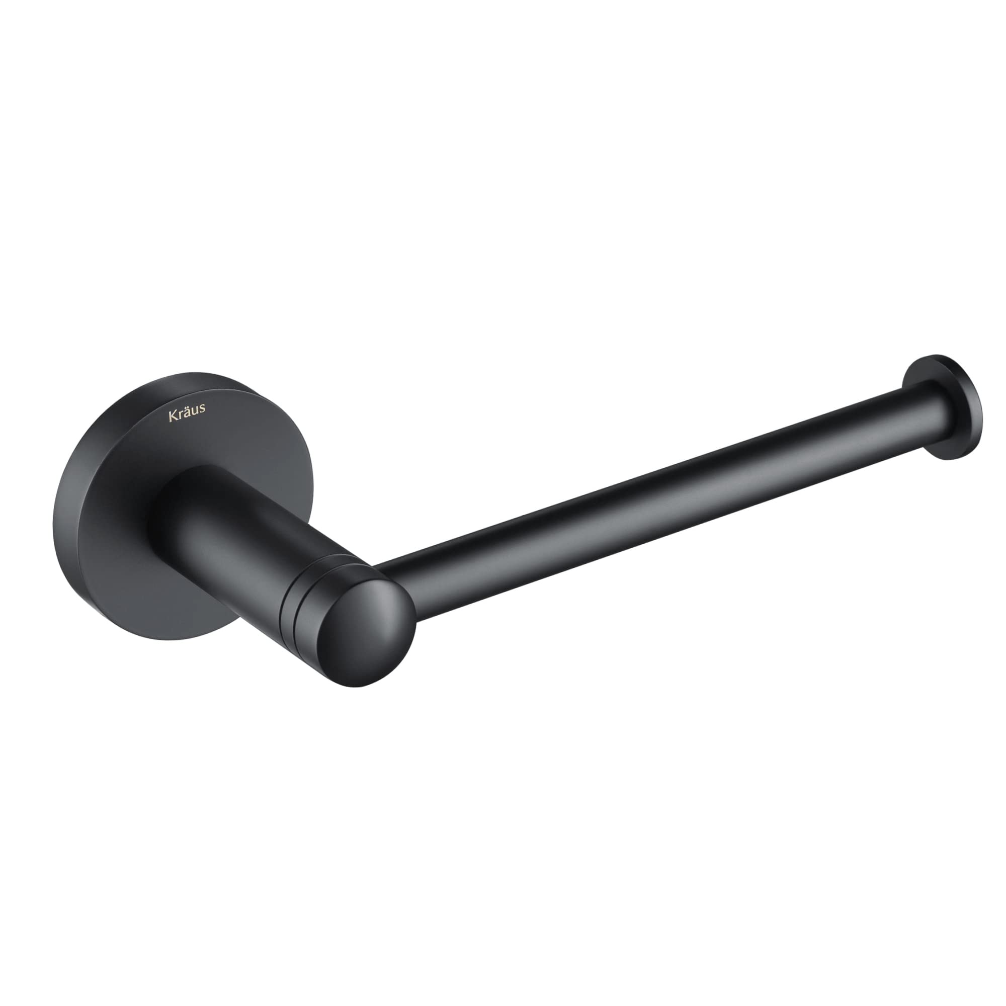 KRAUS Elie Toilet Paper Holder, Matte Black Finish, KEA-18829MB