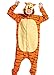 CHAOSHUO Halloween Onesie Costume Animal Cosplay Pajamas Unisex(Yellow, XL (Height 66