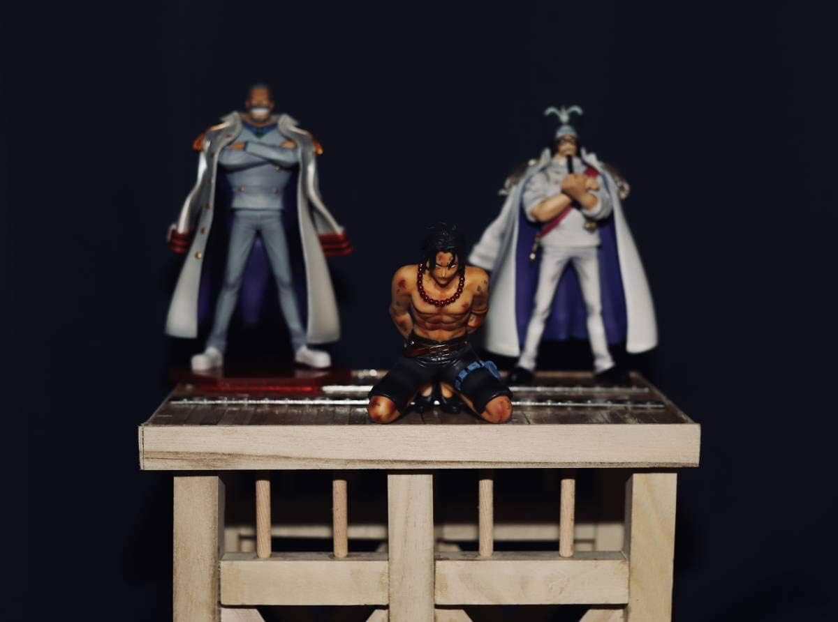 Amazon ワンピース フィギュア 頂上戦争 処刑台 豪華セット フィギュア ドール 通販