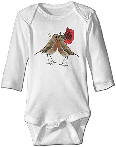 Baby Sweet Love Birds Baby Onesie LONG SLEEVES