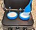 5-Piece Baking Set | 2 Egg Rings, 1 Spatula, 1 Turner & 1 Whisk | Free Pancake Recipes eBook | Perfect for Cooking Pancakes, Eggs & More | KPKitchen Blue Bakeware Kitchen Utensils Essentials