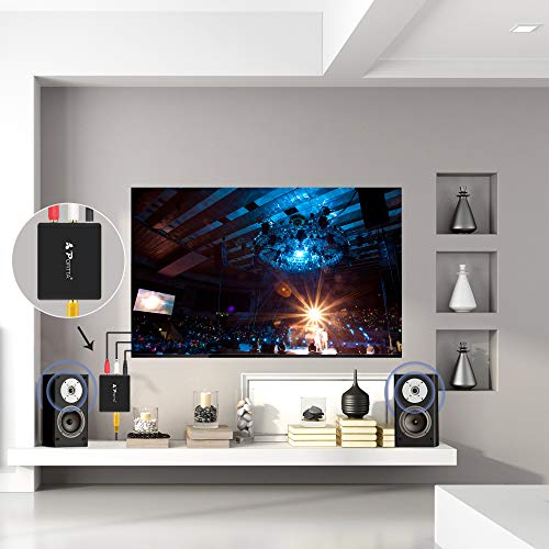4 Portta+Digital+Optical+Coaxial+Converter