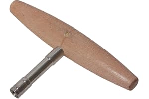 Roosebeck Harp Tuning Key, Lacewood - Medium