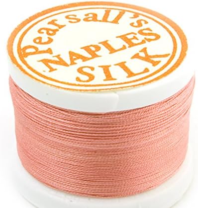 Pearsalls Naples Rod Wrapping Silk Thread Color Salmon