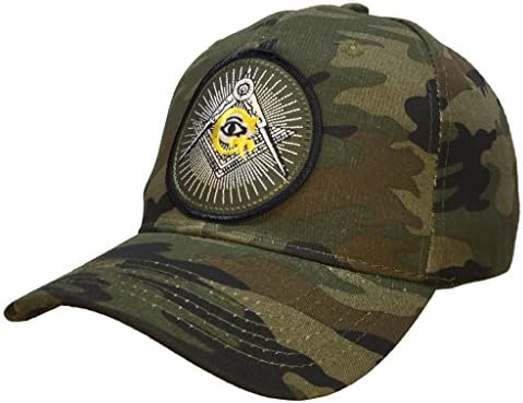 Freemason Camo Hat Masonic Lodge Camouflage Ball Cap