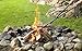 Sunnydaze 40-Inch Fireplace Tongs - Heavy-Duty Log Tongs - Fire Pit Wood Grabber - Log Grabber Tool for Firewood