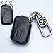 Romeo's Memory Key Fob Cover Case Jacket Keyless Clicker Remote Smart Key Holder Chain Keychain for Lexus GS430 GS300 IS350 IS250
