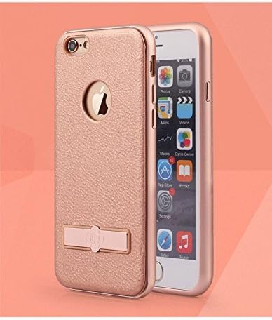 MyClixCart Totu Design[Supreme Series] Back Case Cover with Kickstand for Apple iPhone 6 Plus / 6S Plus (Rose Gold) - 5.5"