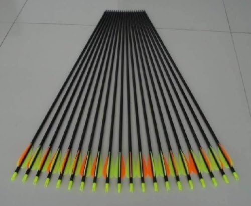Golden Power Fiberglass Practice/hunting Arrows W/changeable Point for Compound Bow 32" Inches, 3 Arrows