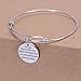 QILMILY Inspirational Bracelets for Women You Are Braver Than You Believe Stronger Smarter Than You Think Stainless Steel Jewelry Adjustable Bangle Bracelets for Women