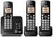Panasonic KX-TGC363B / KX-TG633SK Dect 6.0 3 Handset Landline Telephone (KX-TGC362B +1)(Renewed) primary