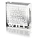 KATE POSH - The Difference Between a Successful Person and Others is not a Lack of Strength, nor a Lack of Knowledge, but Rather a Lack of Will - Keepsake and Paperweight