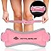 Athlerus Women's Reflective Patellar Tendon Support Strap/Knee Pain Relief for Patellar Tendonitis, Runner's Knee, Hiking, Running (1 Pack, Pink)