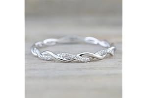 Minimalist Twisted Rope Statement Ring Personalized Accessory Ideal for Women's Daily Casual Wear Party Holiday Anniversary L