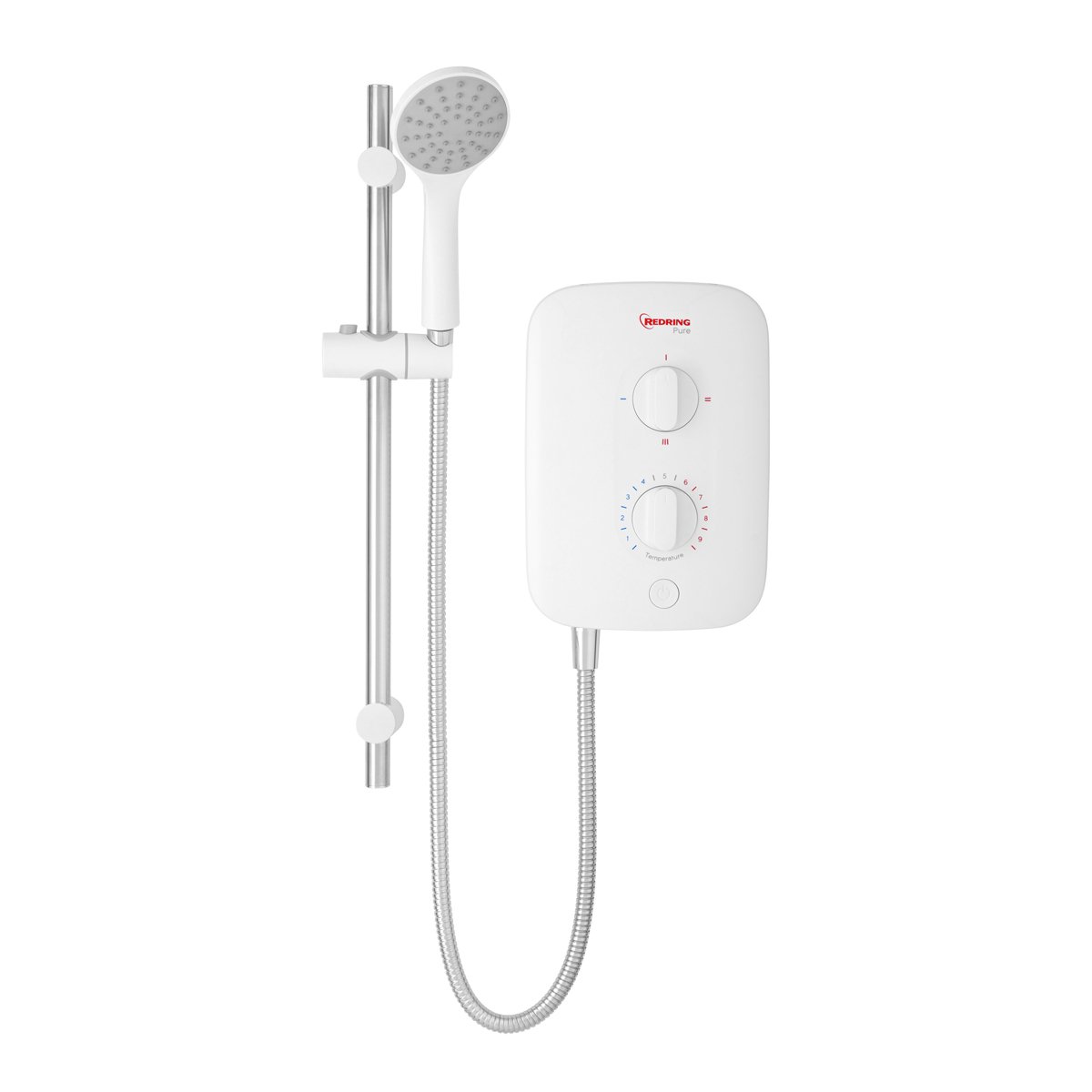 Redring RPS8 Pure 8.5kW Instantaneous Electric Shower - White