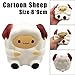 Eleventen Cheap Kids Cartoon Cute Sheep Squishy Slow Rising Cream Scented Decompression Toy Cure Gift 8×9cm