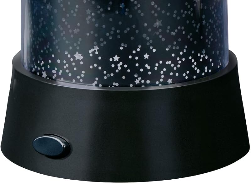 Projetor de Estrelas de Luz Noturna – Projetor LED de Céu Estrelado para Quartos e Quartos das Crianças – Luz Que Muda de Cor e Luz Branca – Com Cabo USB-C – A Bateria