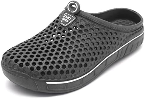 IVAO Unisex Garden Clog Shoes sandal Quick Drying Gray 12 B(M) US Women / 10 D(M) US Men