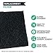 Think Crucial 8 Replacements for Joseph Joseph Charcoal Odor Filters Fit Totem Intelligent Wastebaskets & Trash/Garbage Cans, Fits 13 & 16 Gallon, Compatible With Part # 30005
