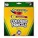 Crayola Colored Pencils, Assorted Colors, 50 Count, Gift primary