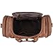 Plambag Canvas Duffle Bag, 50L Large Travel Duffel for Overnight Weekend Luggage(Coffee)