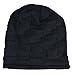 FORBUSITE Men Knit Beanies Winter Hat Skullcap B816-BK