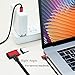 Magnetic USB C Charger Cable for MacBook, DISDIM Magnetic USB-C to USB C Fast Charging Cord [20V/4.3A] with Right Angle Design for MacBook Pro,Nintendo Switch,Chromebook Pixel and More Type C Devices