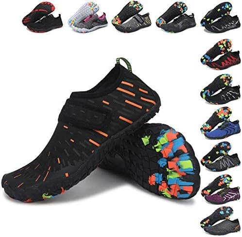 VVQI Water Shoes Mens Womens Outdoor Swim Barefoot Socks Skin Shoes for Beach Running Snorkeling Surfing Diving Yoga Exercise