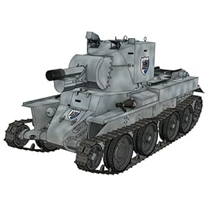 プラッツ ガールズ&パンツァー劇場版 BT-42 突撃砲 継続高校 1/72スケール プラモデル GP72-7