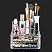 Acrylic Makeup Organizer Clear Cosmetic Storage Stackable 2 Drawers 8 Slots Bedroom Dressing Table Jewelry Display Box Makeup Brushes Lipsticks Holder Plastic Vanity containers 2 Piece Set Medium
