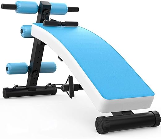 RKY Mancuerna Banco, Multifuncional aparatos de Ejercicios Abdominales Junta de Fitness Equipo del Ejercicio Ajustable Curvo Sit-up Junta Equipo de Entrenamiento de Fuerza (Color : A): Amazon.es: Hogar