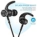 Bluetooth Headphones Wireless Earbuds with Magnetically Controlled Switch, Sport Sweatproof Earphones with Mic(Bluetooth 4.2, 8 Hours Playtime, Bass & HD Stereo, Metallic Housing)thumb 3