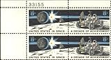 1971 SPACE ACHIEVEMENT DECADE ~ LUNAR ROVER #1435b Plate Block of 4 x 8 cents US Postage Stamps