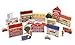 Melissa & Doug Wooden Town Blocks Play Set With Storage Tray (35 pcs)