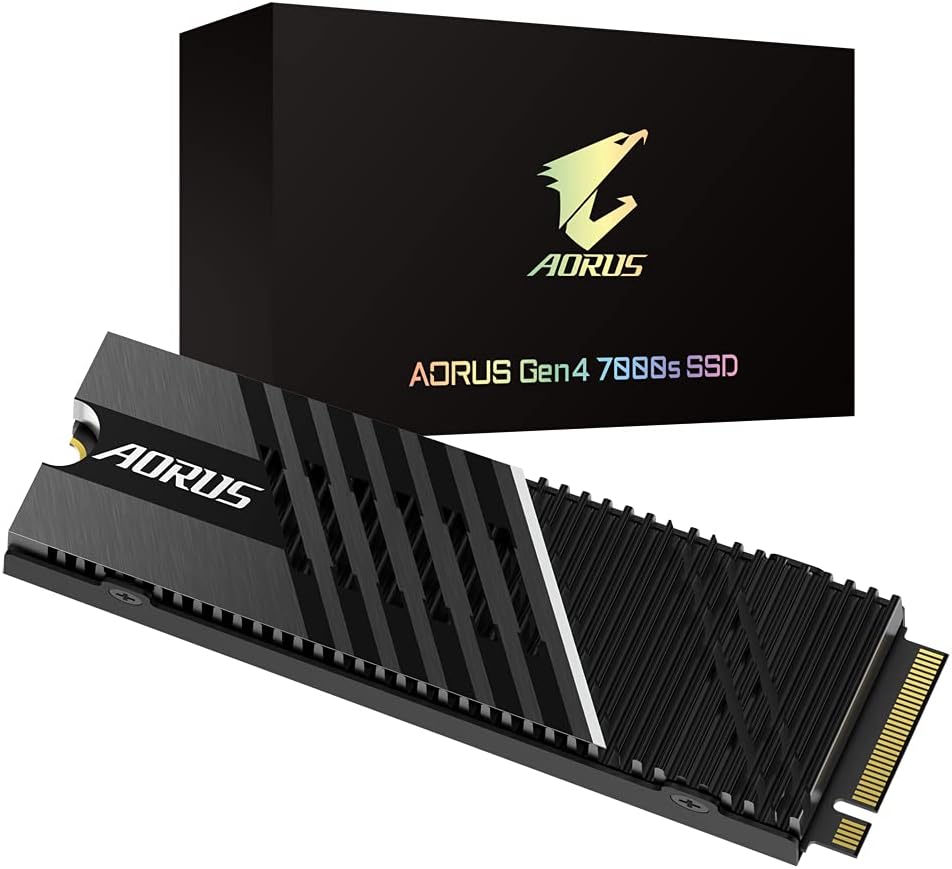 Gigabyte AORUS Gen4 7000s 2TB NVMe SSD PCIe 4.0 M.2 7000MB/s Read