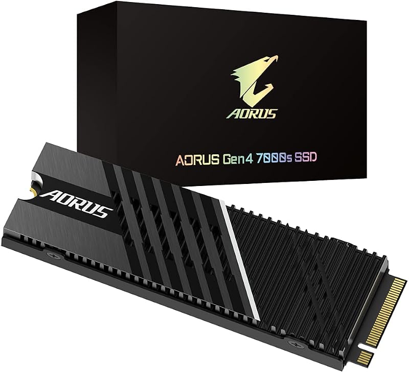 Gigabyte AORUS Gen4 7000s 2TB NVMe SSD PCIe 4.0 M.2 7000MB/s Read