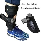 TACwolf Inside IWB Holster Waistband and Ankle Holster for Clock Smith and Wesson S&W M&P Shield/Springfield XD XDS and Similar Handgun Pistols