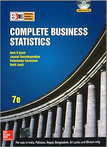 Amazoncom Complete Business Statistics 9780071077903 - 
