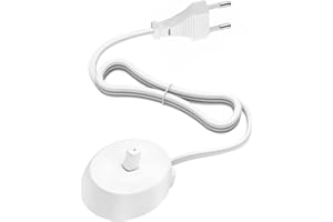 YANZHI VTHNMPG 220V Electric Toothbrush Charger Replacement for Oral B, 240V European Travel Charger Compatible with Oral B Braun Electric Toothbrush Charging Base