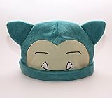 1 X Pokemon Snorlax Cosplay Soft Cute Plush Toy Cap Warm Soft Hat by HiRudolph