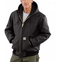 Amazon.com: CarharttMenLoose Fit Firm Duck Insulated Flannel-Lined