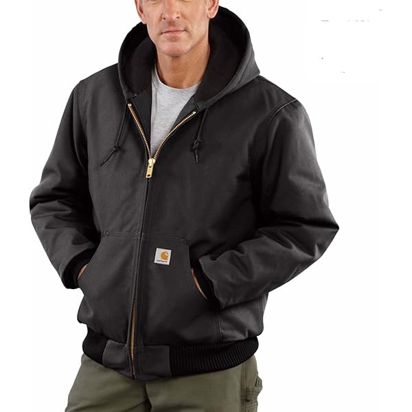 Amazon.com: Carhartt Men's Loose Fit Firm Duck Thermal-Lined