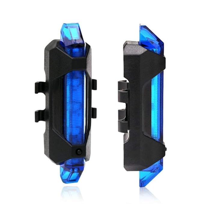 Cartshopper Bicycle LED Head Light USB High-Brightness Rechargeable Light Cycling Head Light Rear Tail Light