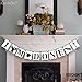 I'M Done, Graduation Banner Decor - No-DIY Required | Black and White Graduation Decorations for Graduations Party Supplies 2018 and High School Graduation, College Grad Party, Large, 8x6 Inch