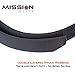 MISSION ELITE Tactical Belt, 1.5-inch Nylon Gun Belts for Men, 2-Ply EDC Belt with Adjustable Plastic Buckle