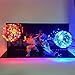 New 2018 Dragon Ball Z Vegeta & Son Goku Power Up Led Light Lamp Action Figure Whole Set