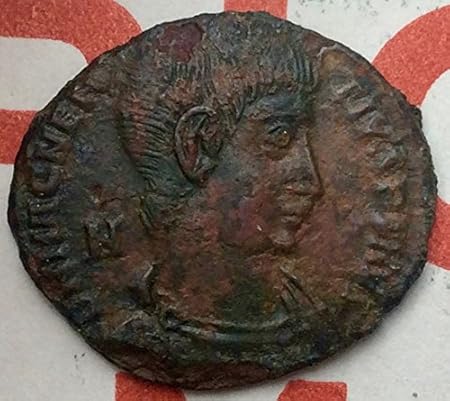 Amazon Magnentius Usurper 350 353 Ad Rare Authentic古代ローマコインvictories I495 通販